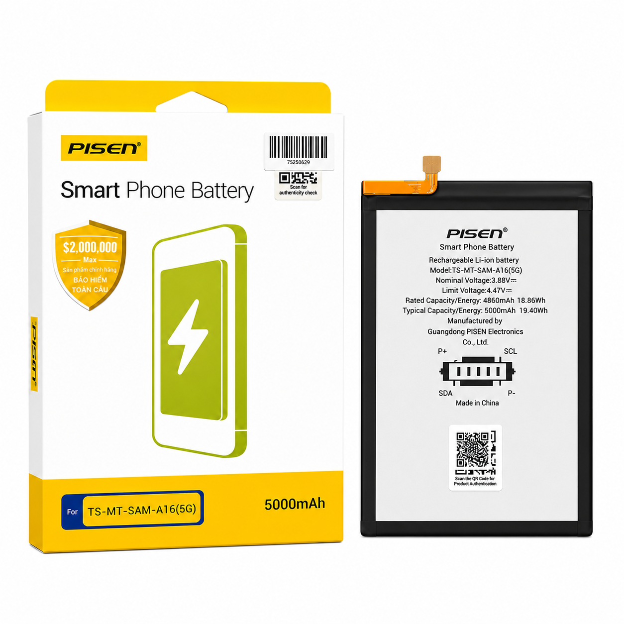Pin Samsung A16(5G)