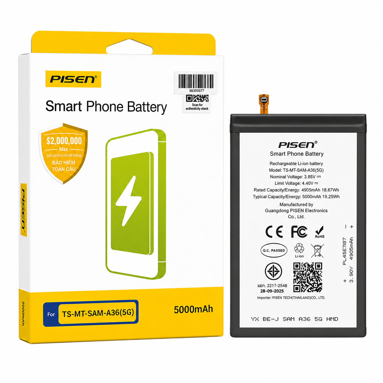 Pin Samsung A36(5G) 
