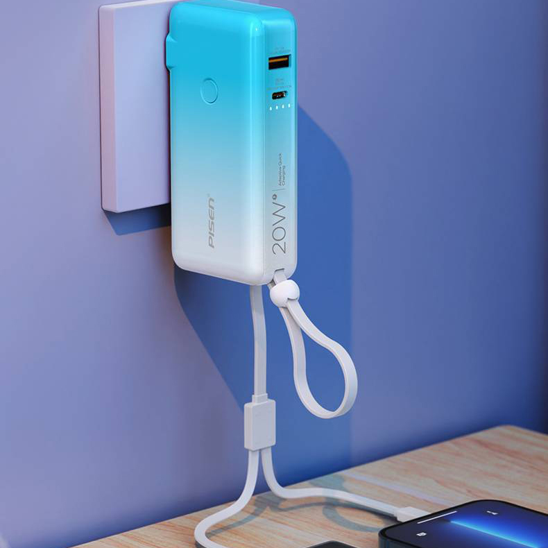 Điện bá đạo - PISEN Quick High Power Box D191AC 10000mAh 20W