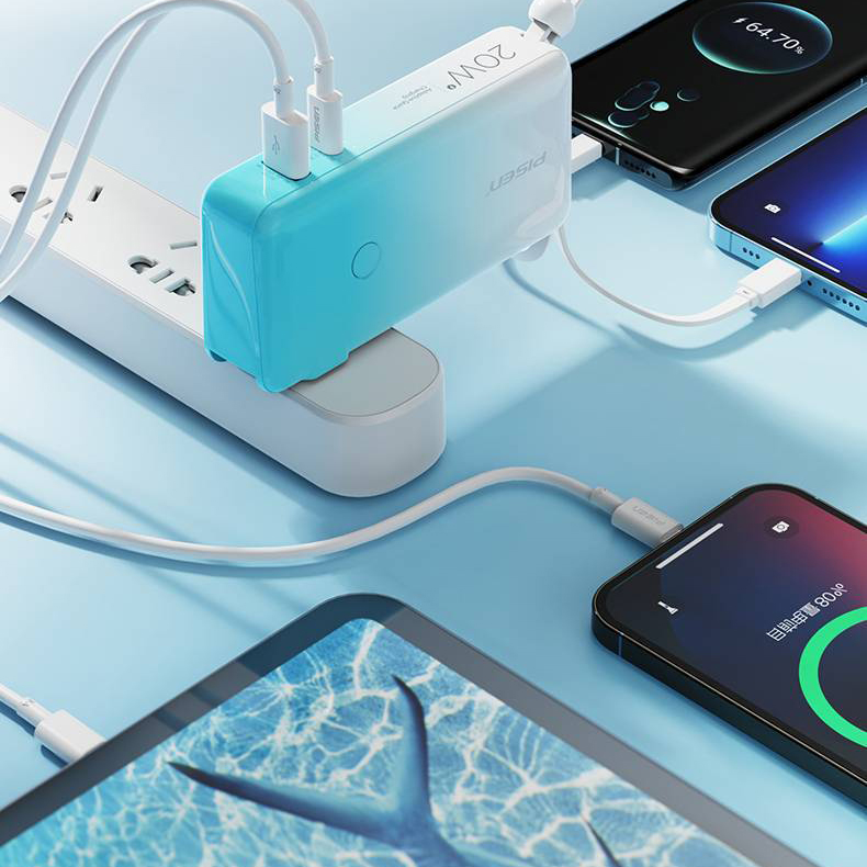 Điện bá đạo - PISEN Quick High Power Box D191AC 10000mAh 20W