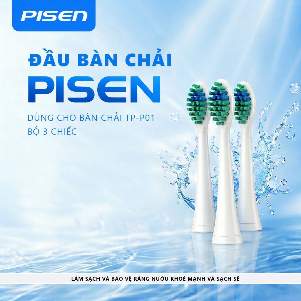Đầu bàn chải điện  TP-HP01(3 chiếc) dùng cho TP-P01 