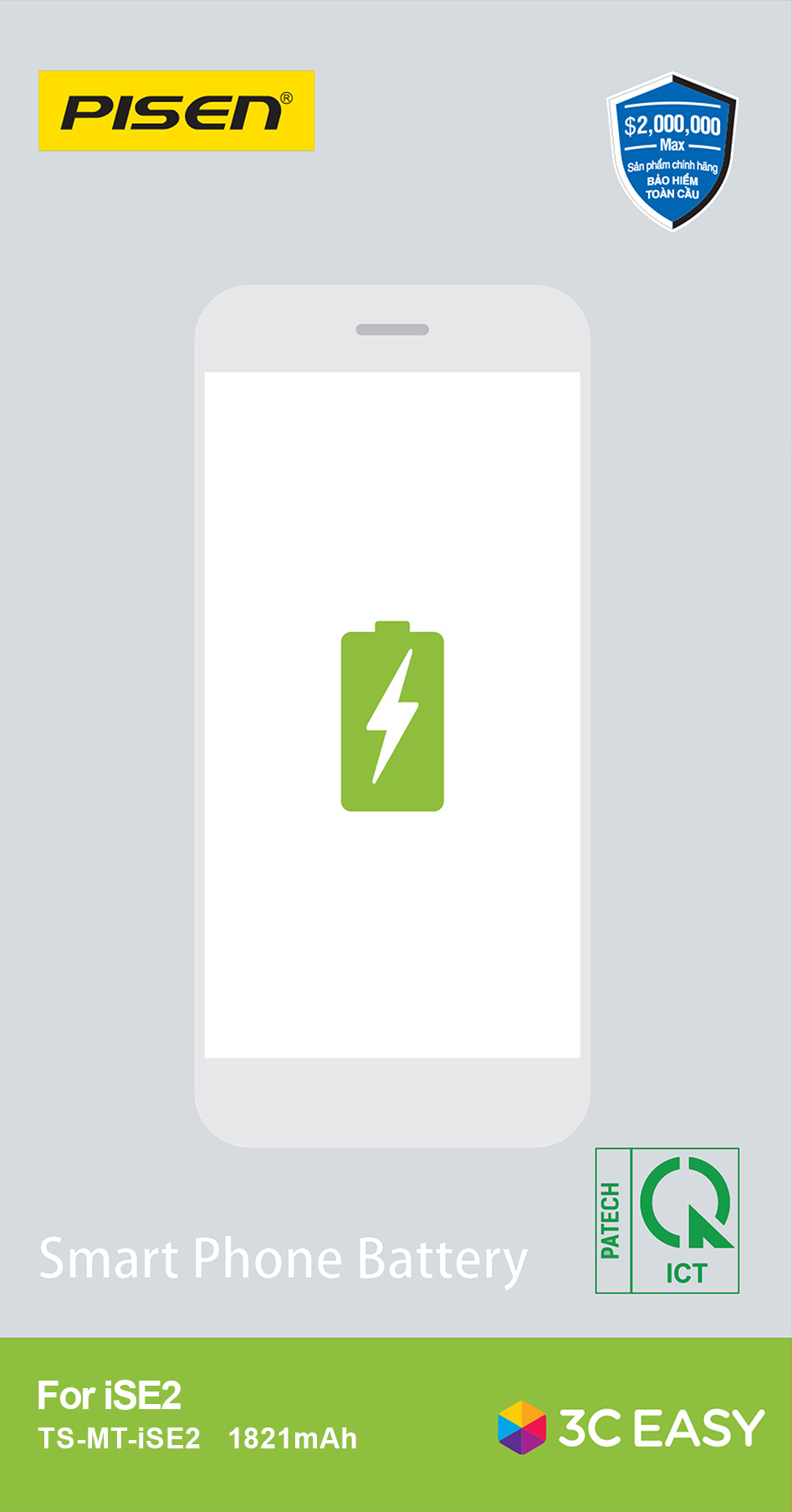 Pin iPhone iSE2 -  Pin chuẩn gốc -1821mAh