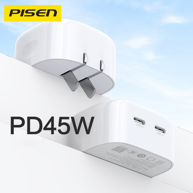 Sạc 45W - Sạc PISEN PRO DualPort PD45W