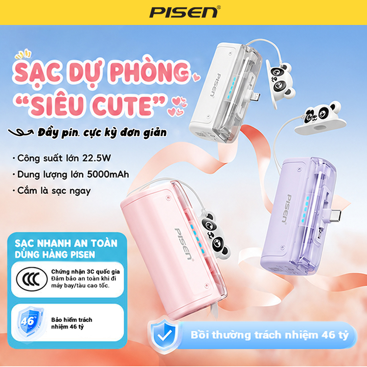 PISEN QUICK Tiny 22.5W 